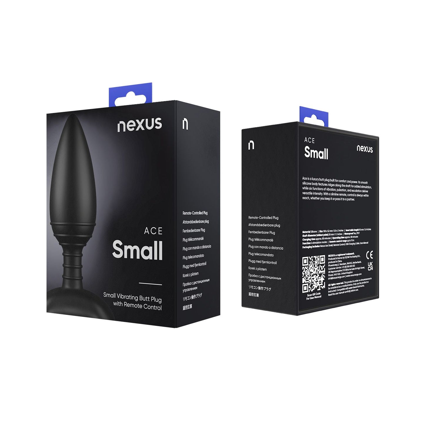 Nexus Ace Vibrating Butt Plug - Small