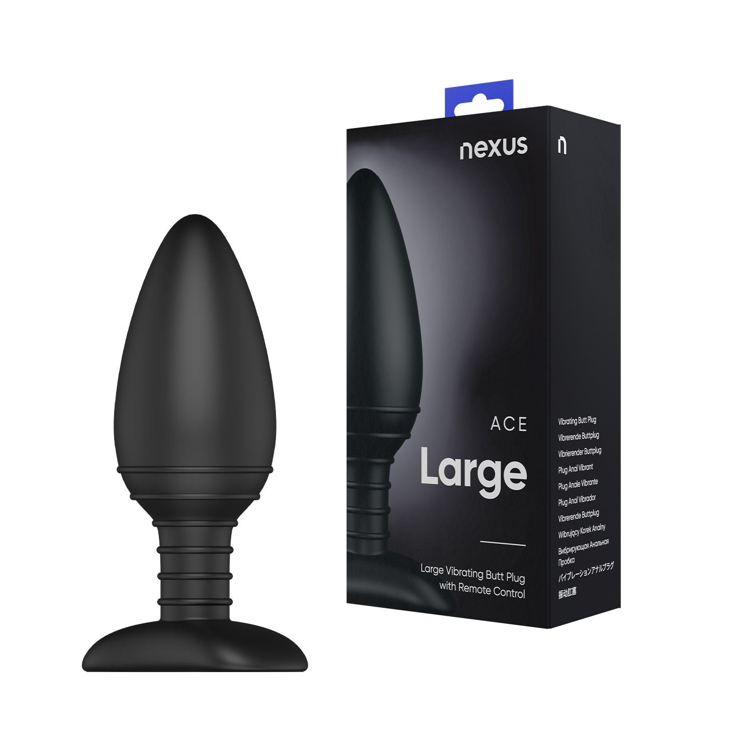 Nexus Ace Vibrating Butt Plug - Large