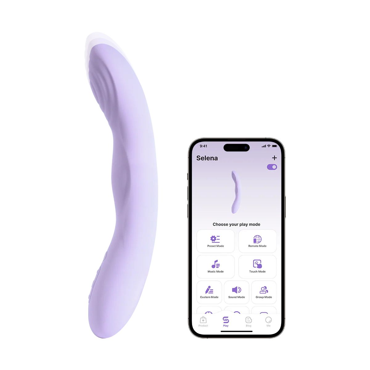 Svakom - Vibrador Aquecido Selena - Lavanda
