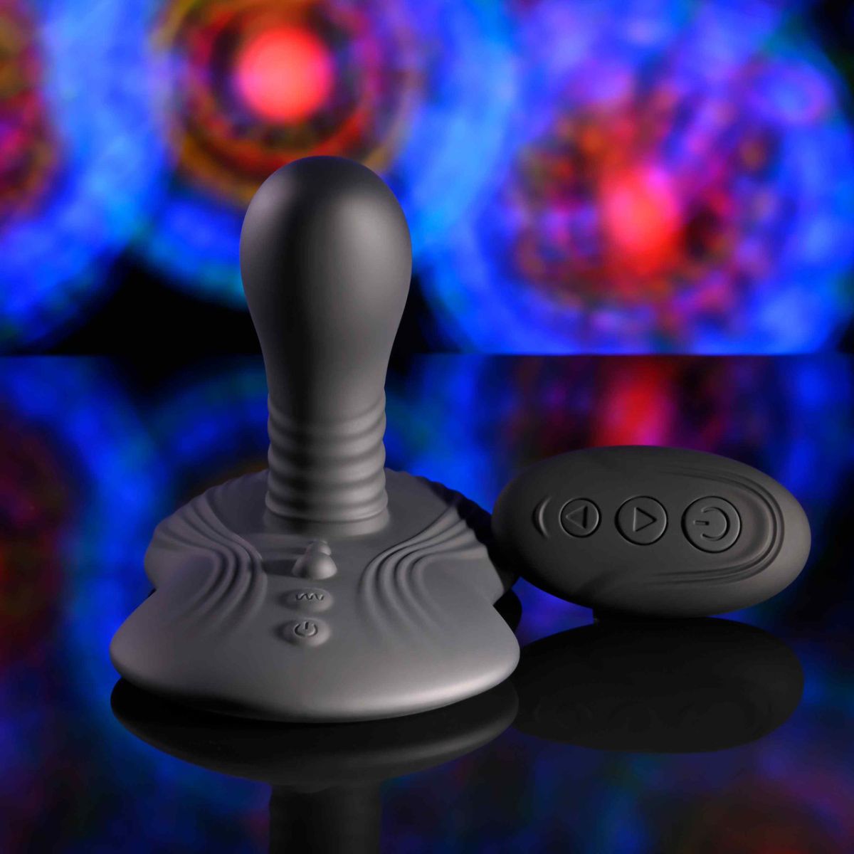 Playboy - Sittin' & Spinnin' Ride-On Vibrator - Black – Clitoral Vibrator