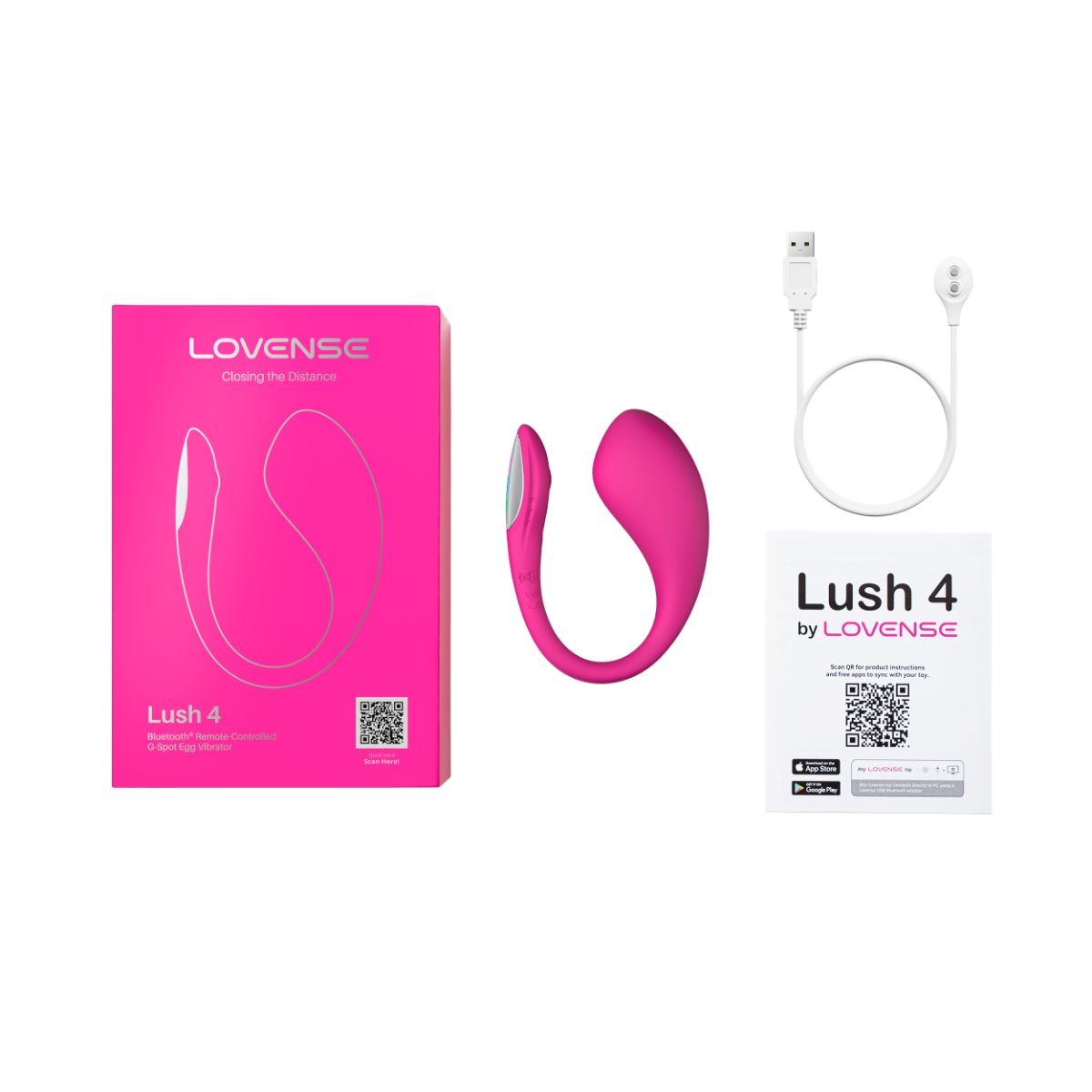 Lovense - Lush 4 Vibrating Egg – Egg Vibrator
