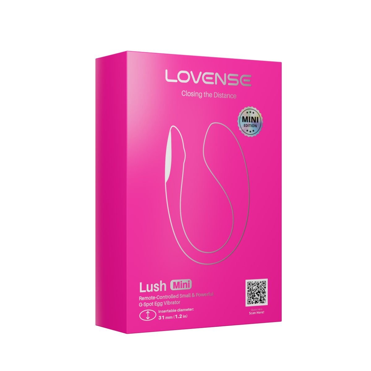 Lovense Lush Mini – Egg Vibrator