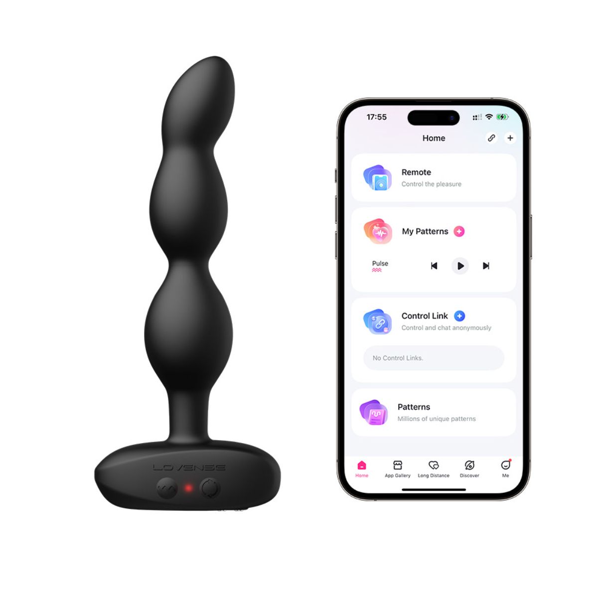 Lovense - Ridge Rotating and Vibrating Anal Vibrator