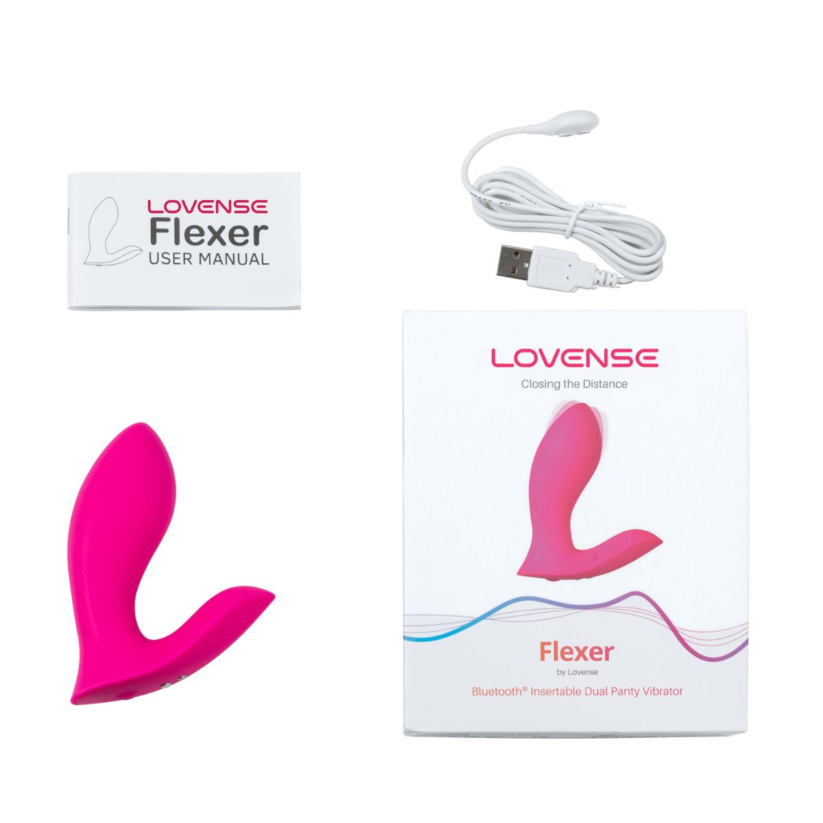 Lovense - Flexer Insertable Double Panty Vibrator
