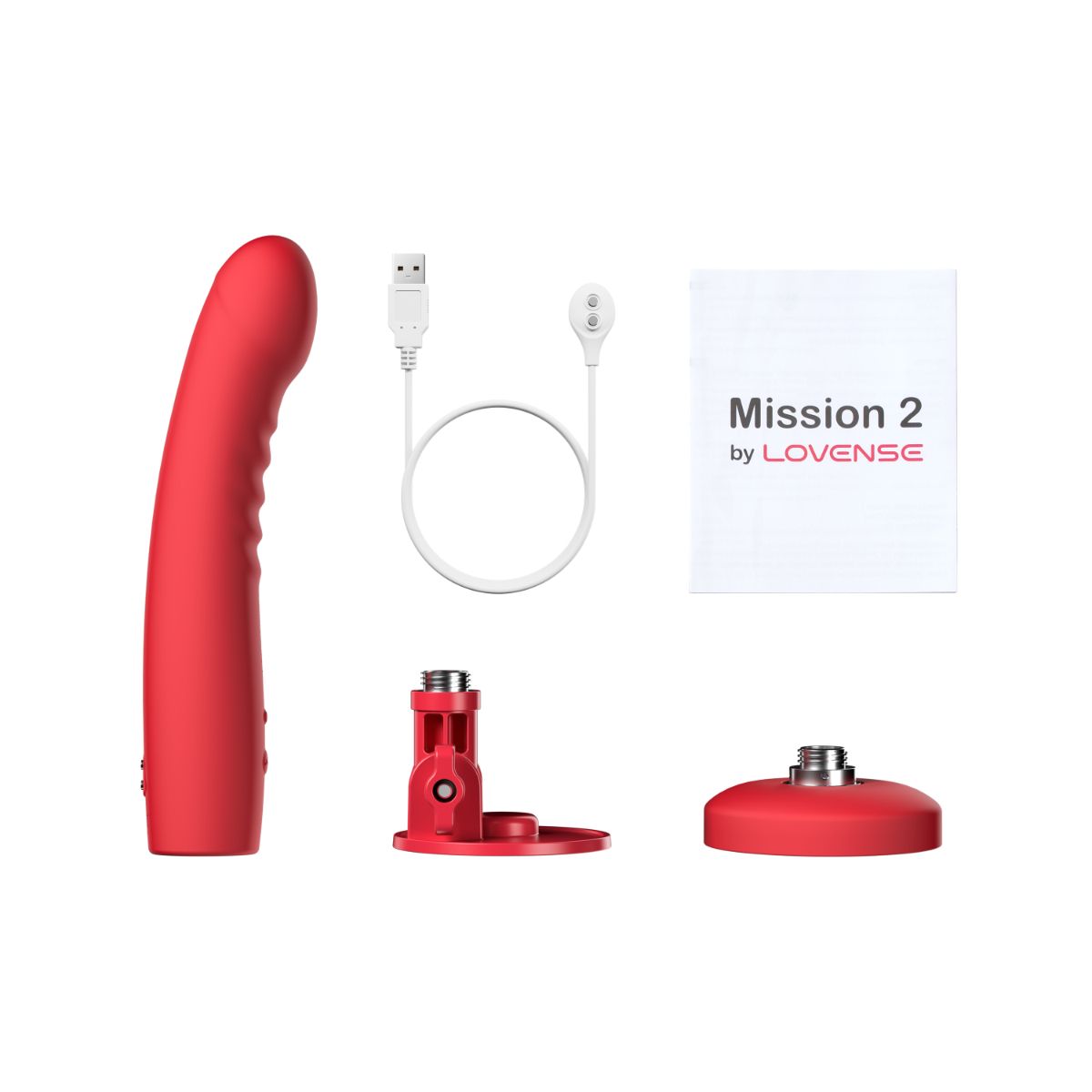 Lovense - Mission 2 Vibrating Dildo – Vibrating Dildo for Couples