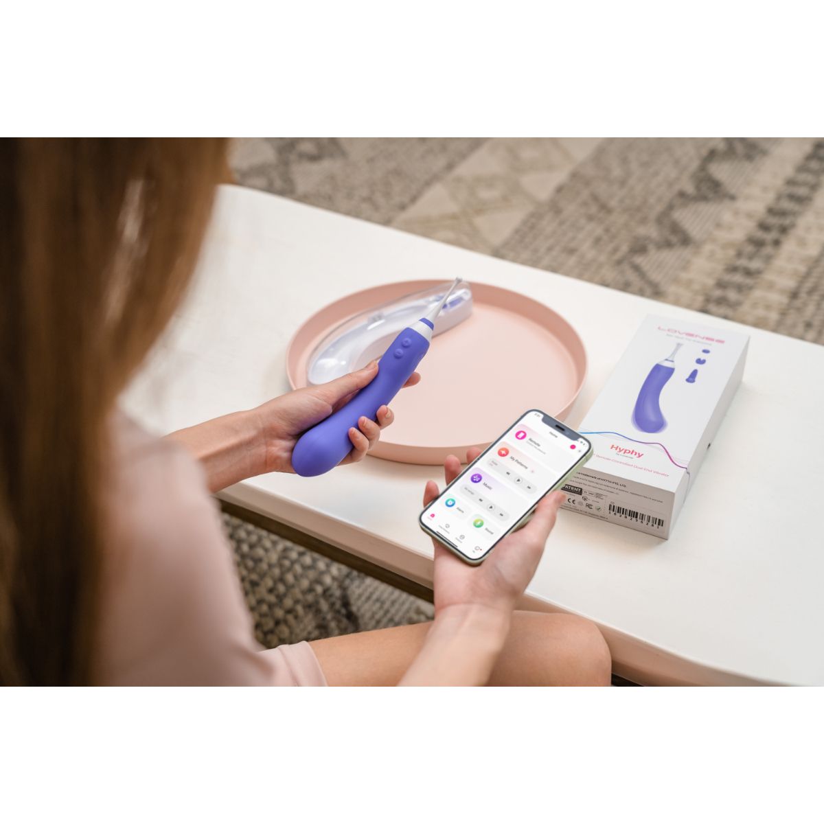 Lovense - Hyphy Dual-End G-spot & Clitoral Vibratoramp;