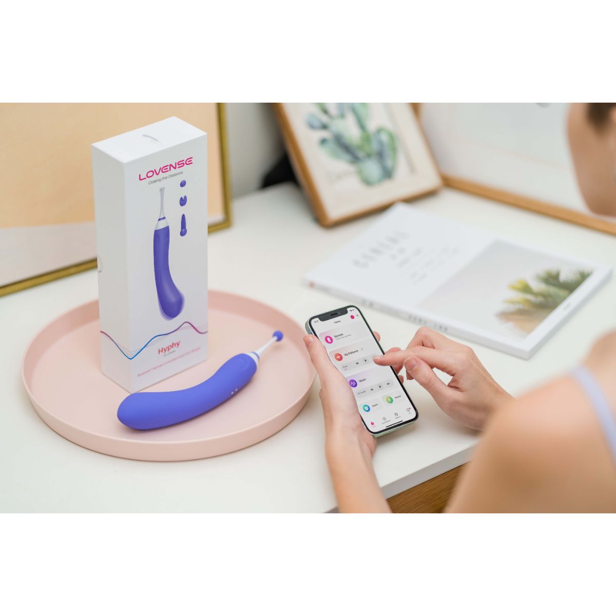 Lovense - Hyphy Dual-End G-spot & Clitoral Vibratoramp;