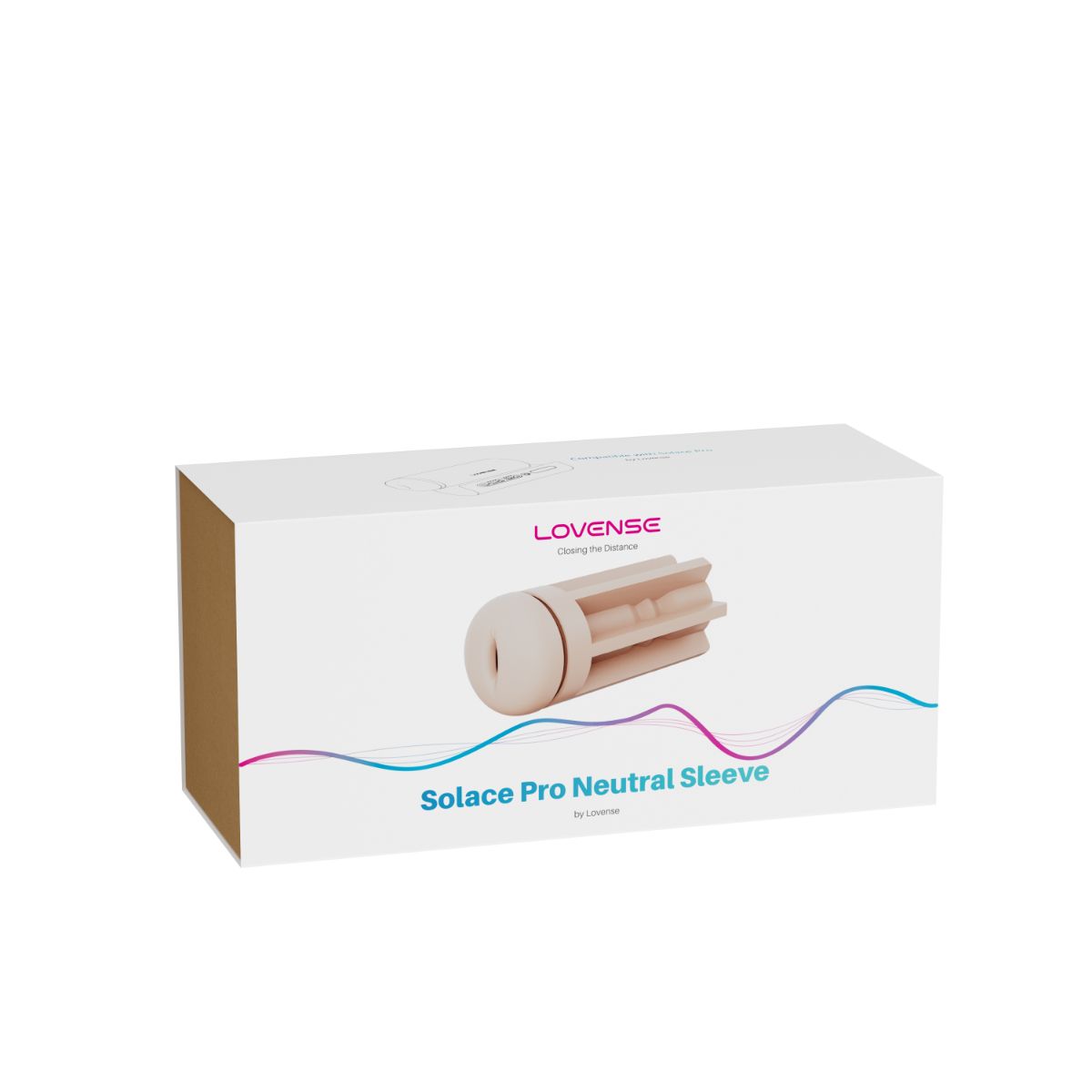 Lovense - Neutral-Shaped Vagina Sleeve for Solace Pro Masturbator – Male Masturbator