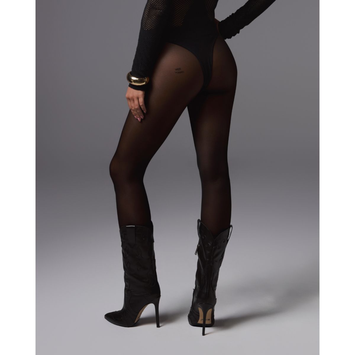 Obsessive - Patrise Yours Tights - Black – Stockings