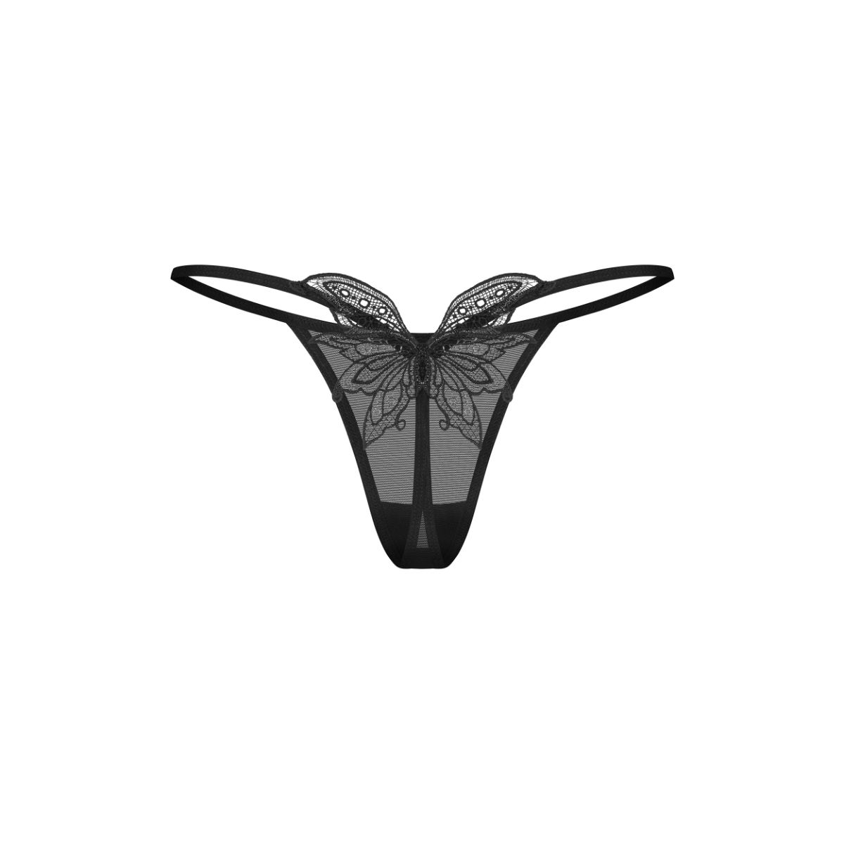 Obsessive - Veyane Thong - Black – Lingerie Set