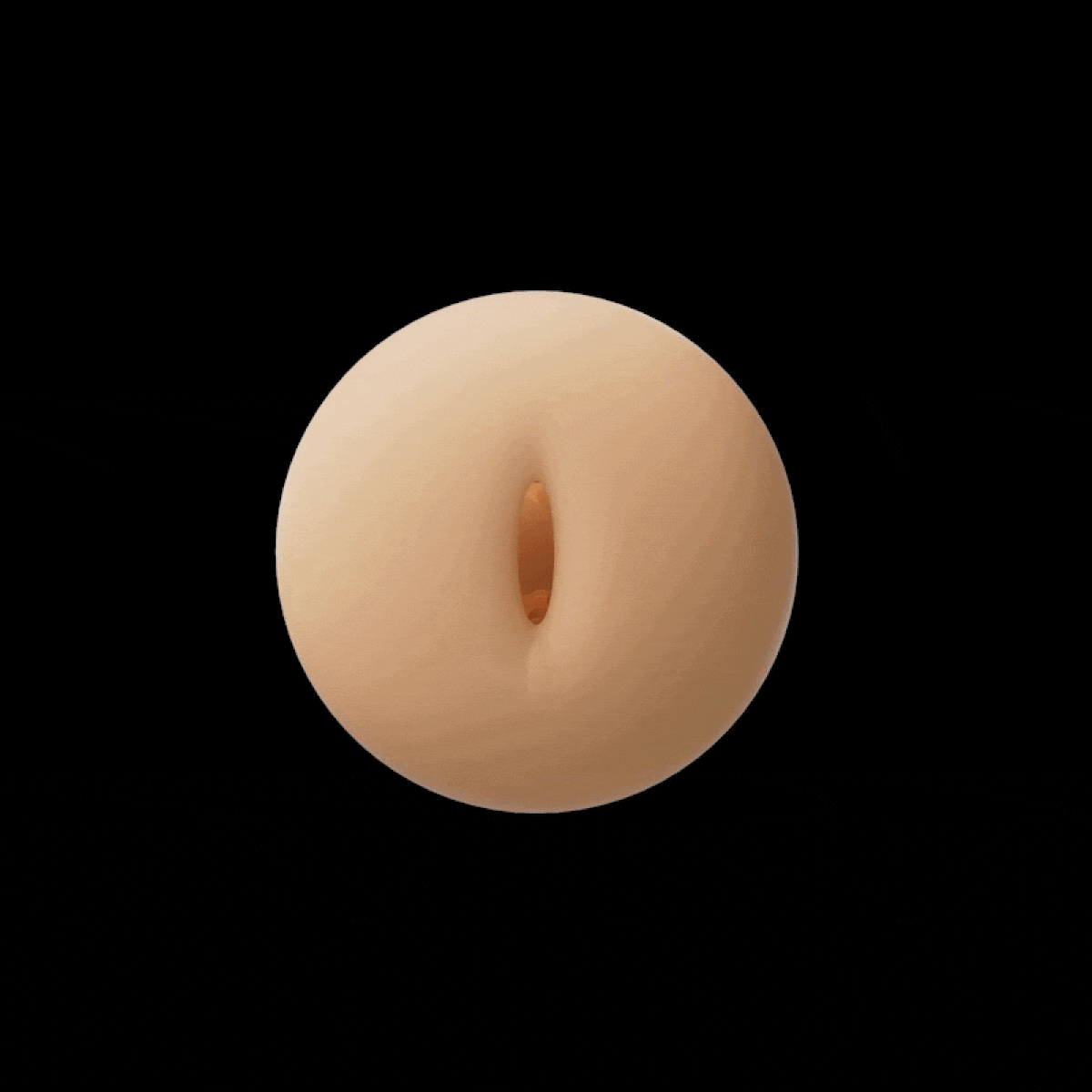 Lovense - Neutral-Shaped Vagina Sleeve for Solace Pro Masturbator – Male Masturbator