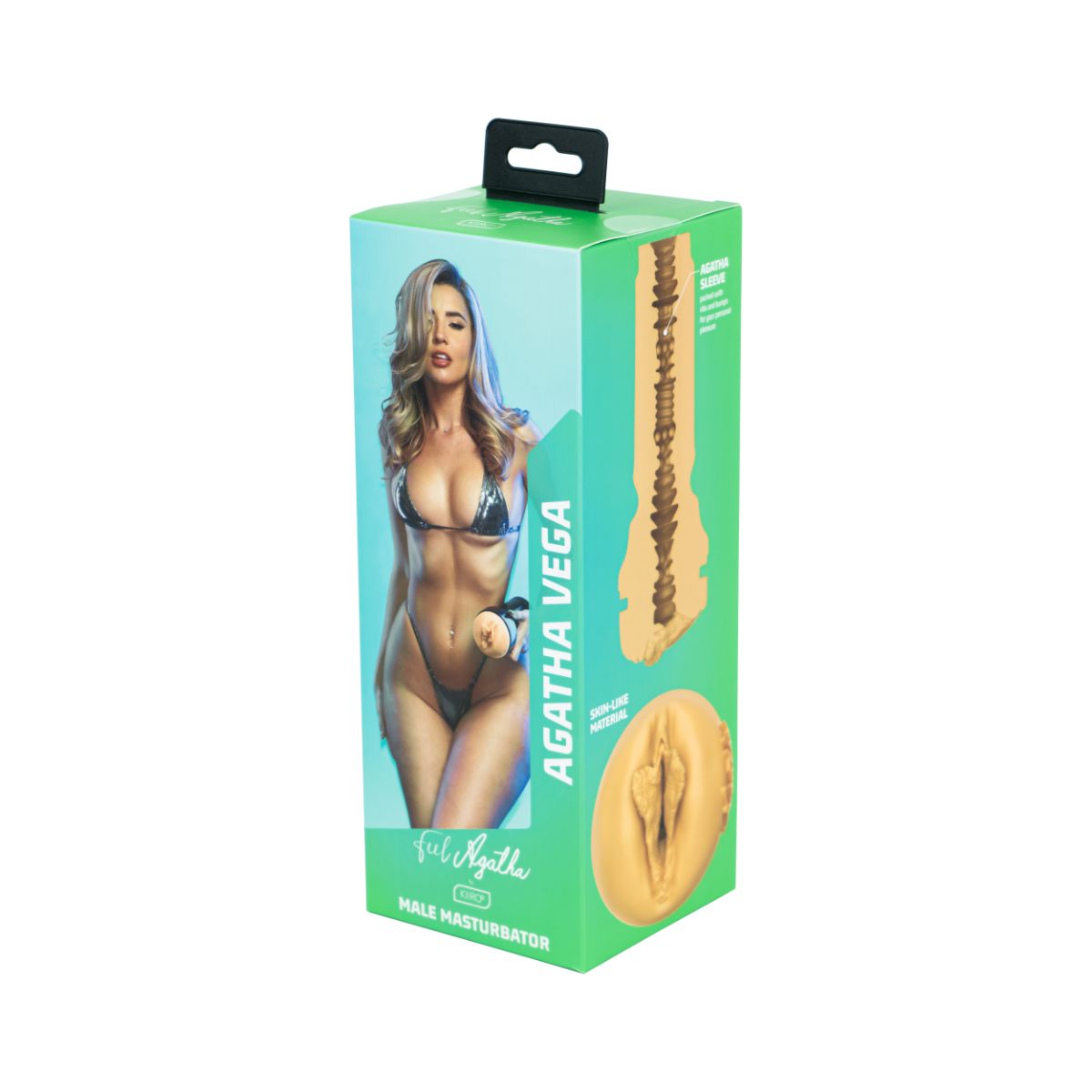 Kiiroo - Feel Agatha Vega Stroker - Preto