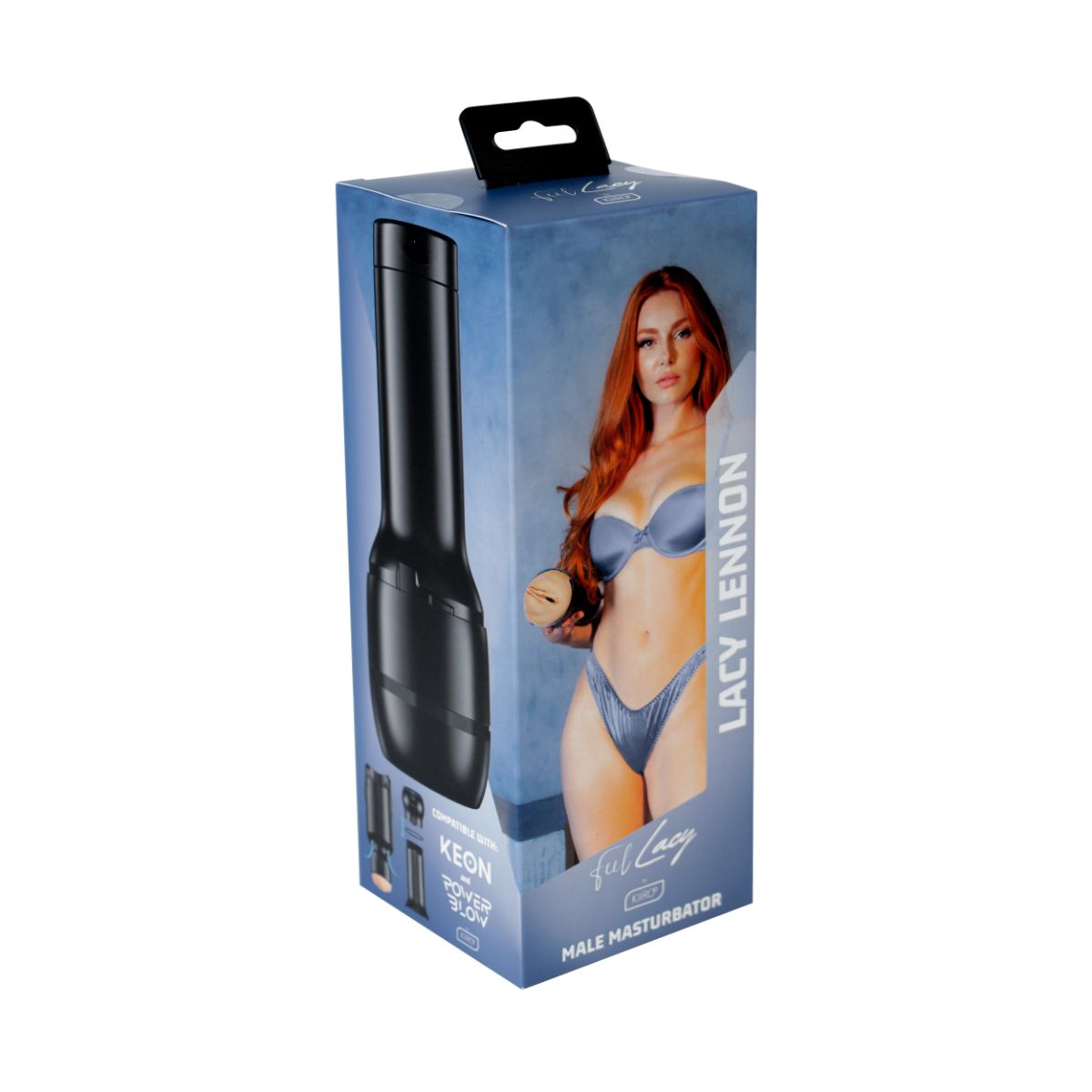 Kiiroo - Feel Lacy Lennon Stroker - Black – Male Masturbator