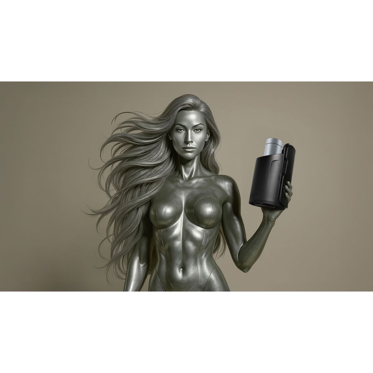 Kiiroo - Feel Argenta Kiros Stroker - Black – Male Masturbator