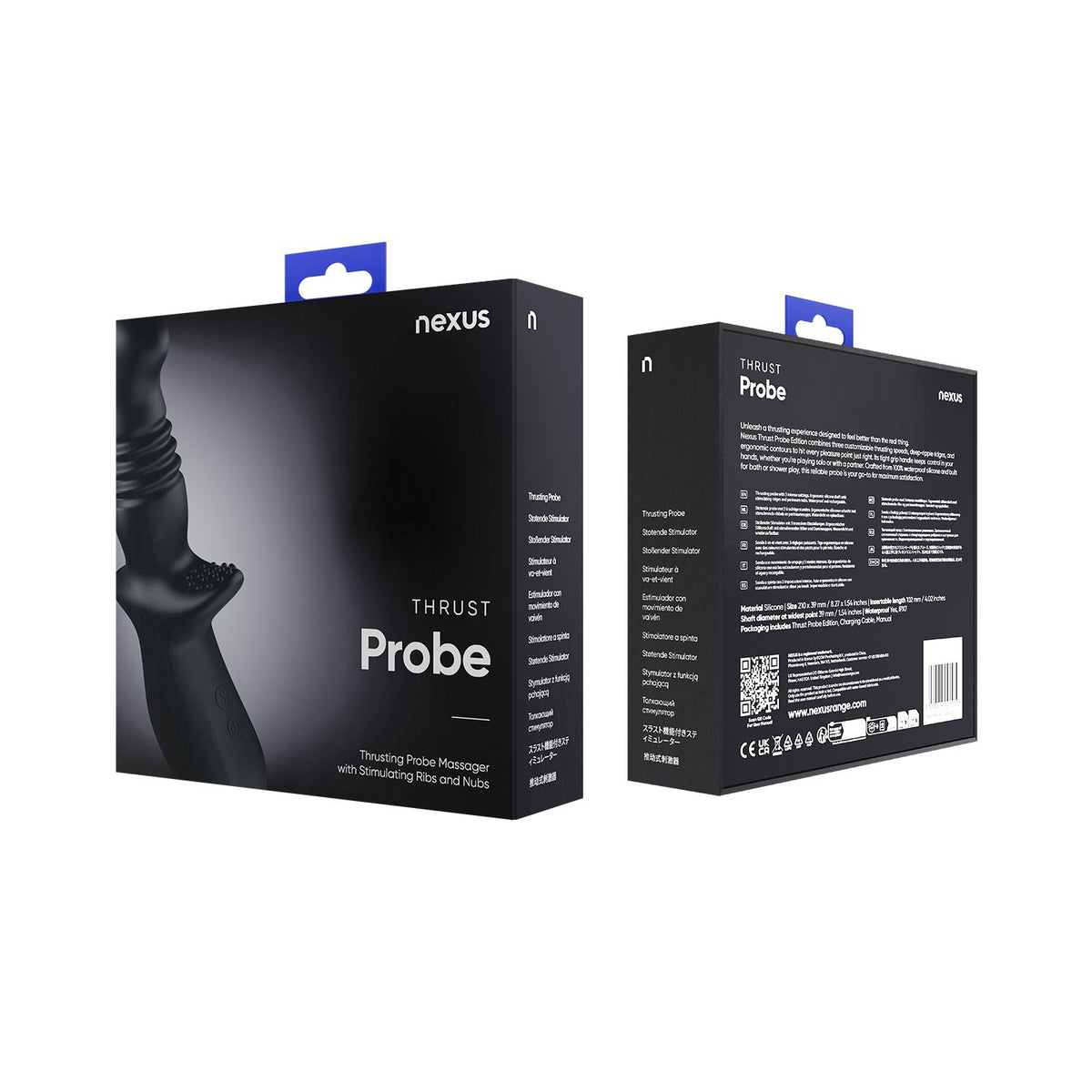 Nexus - Thrust Anal Thrusting Prostate Probe - Black