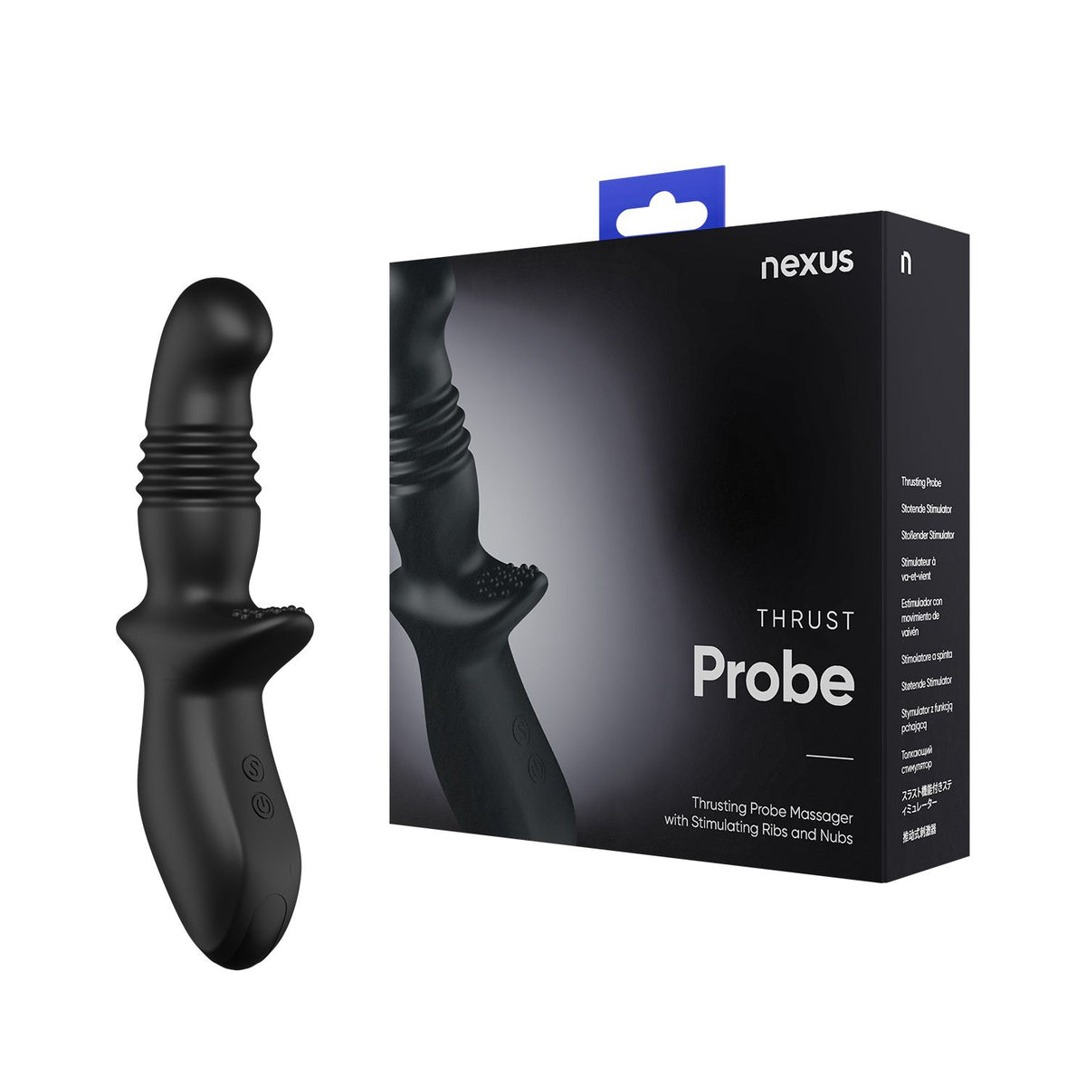 Nexus - Thrust Anal Thrusting Prostate Probe - Black