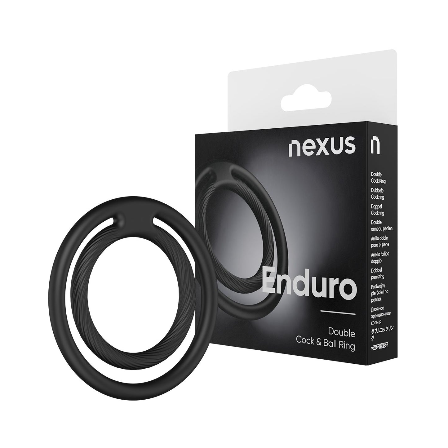 Nexus - Anel Duplo Enduro para Pénis e Testículos