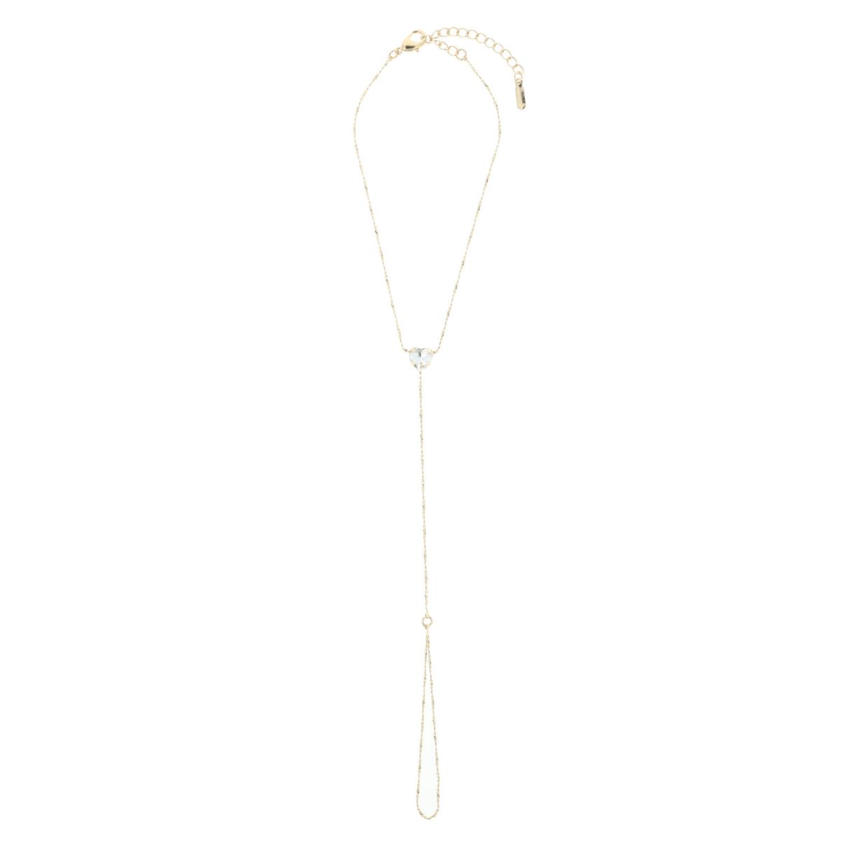 Otazu - Love Anklet Crystal Heart - Transparent – Lingerie Set