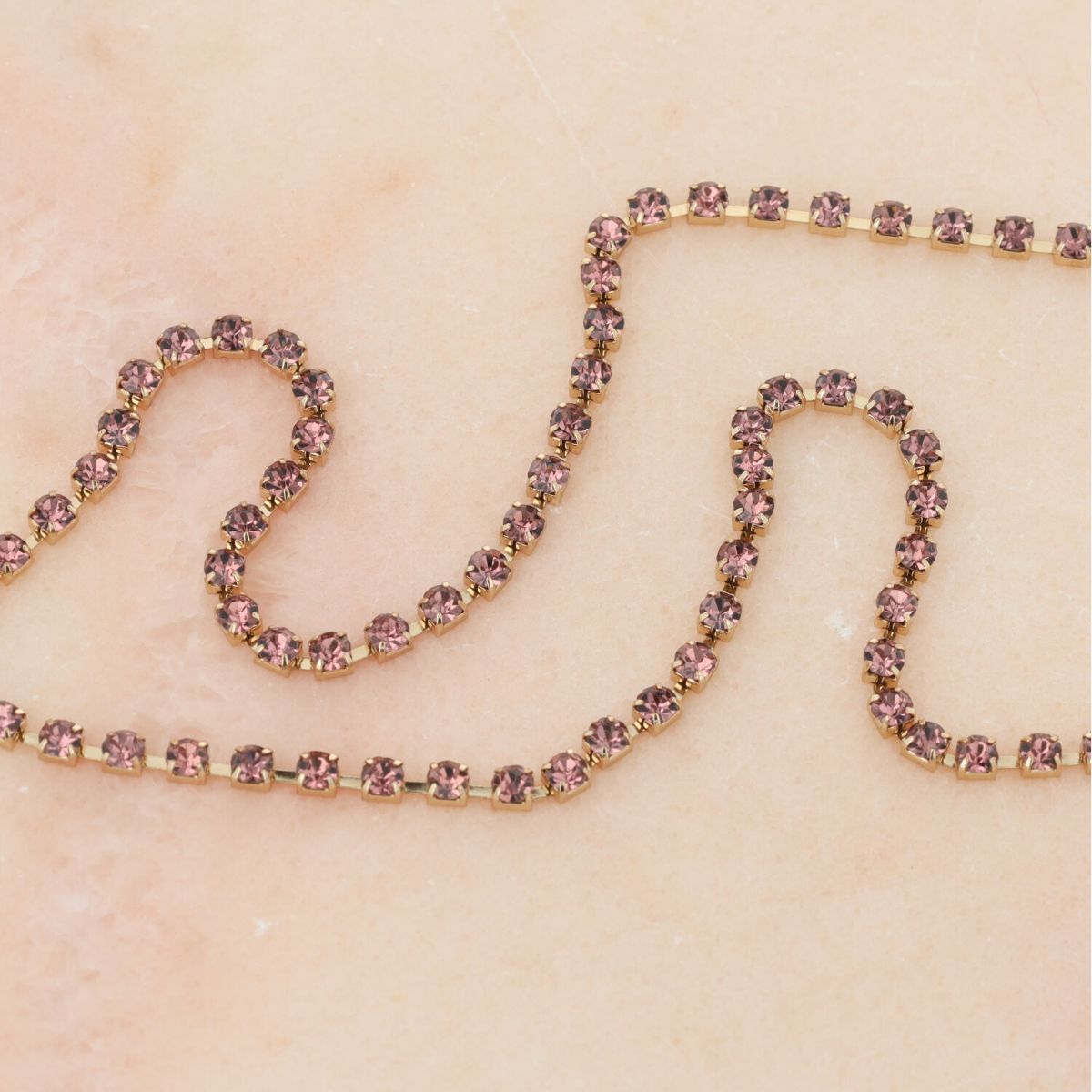 Otazu - Belly Chain Crystal - Amethyst – Lingerie Set