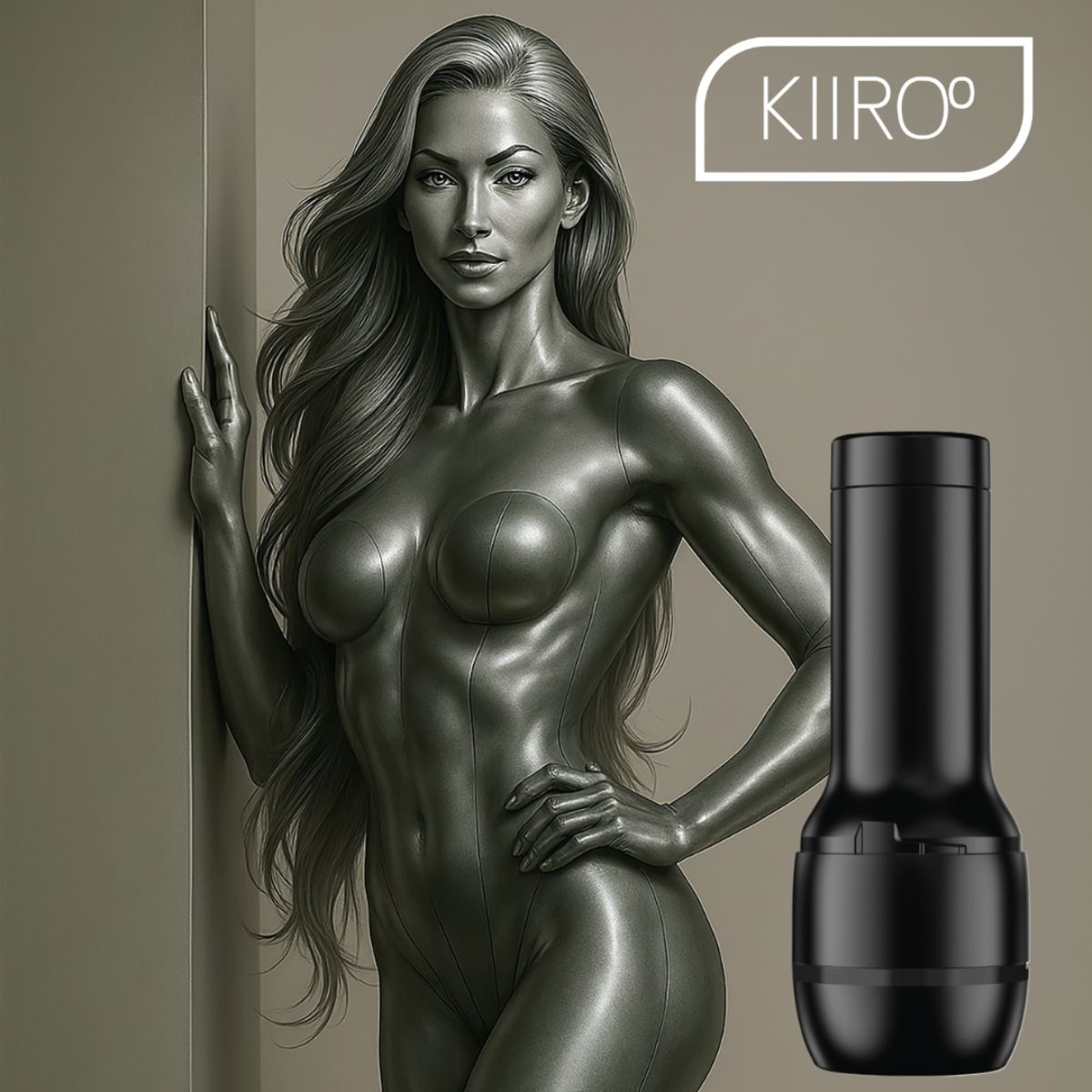 Kiiroo - Feel Argenta Kiros Stroker - Black – Male Masturbator