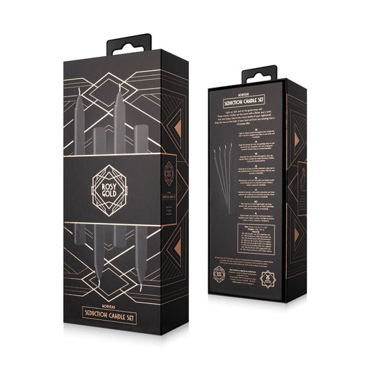 Seduction Candle Set | Rosy Gold