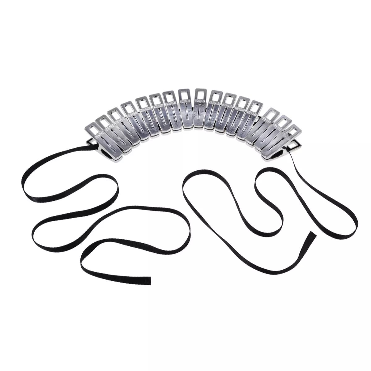 Sportsheets - Edge Body Zipper Clothes Pins - Silver