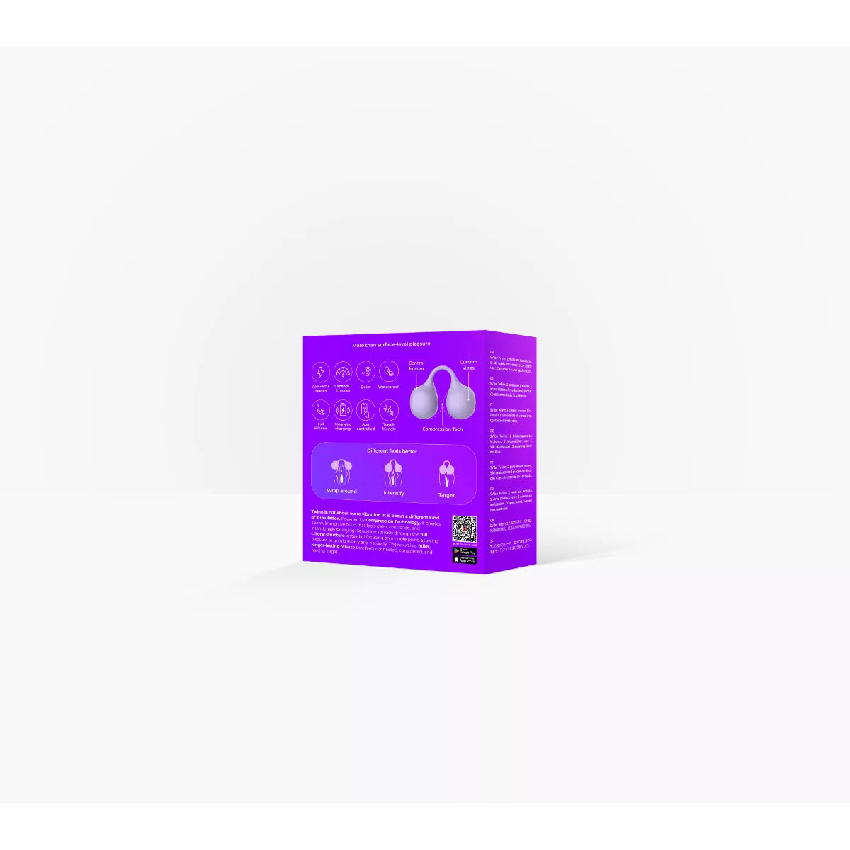 SVibe - Vibrador de Dedo Duplo Snail Twinn - Alfazema