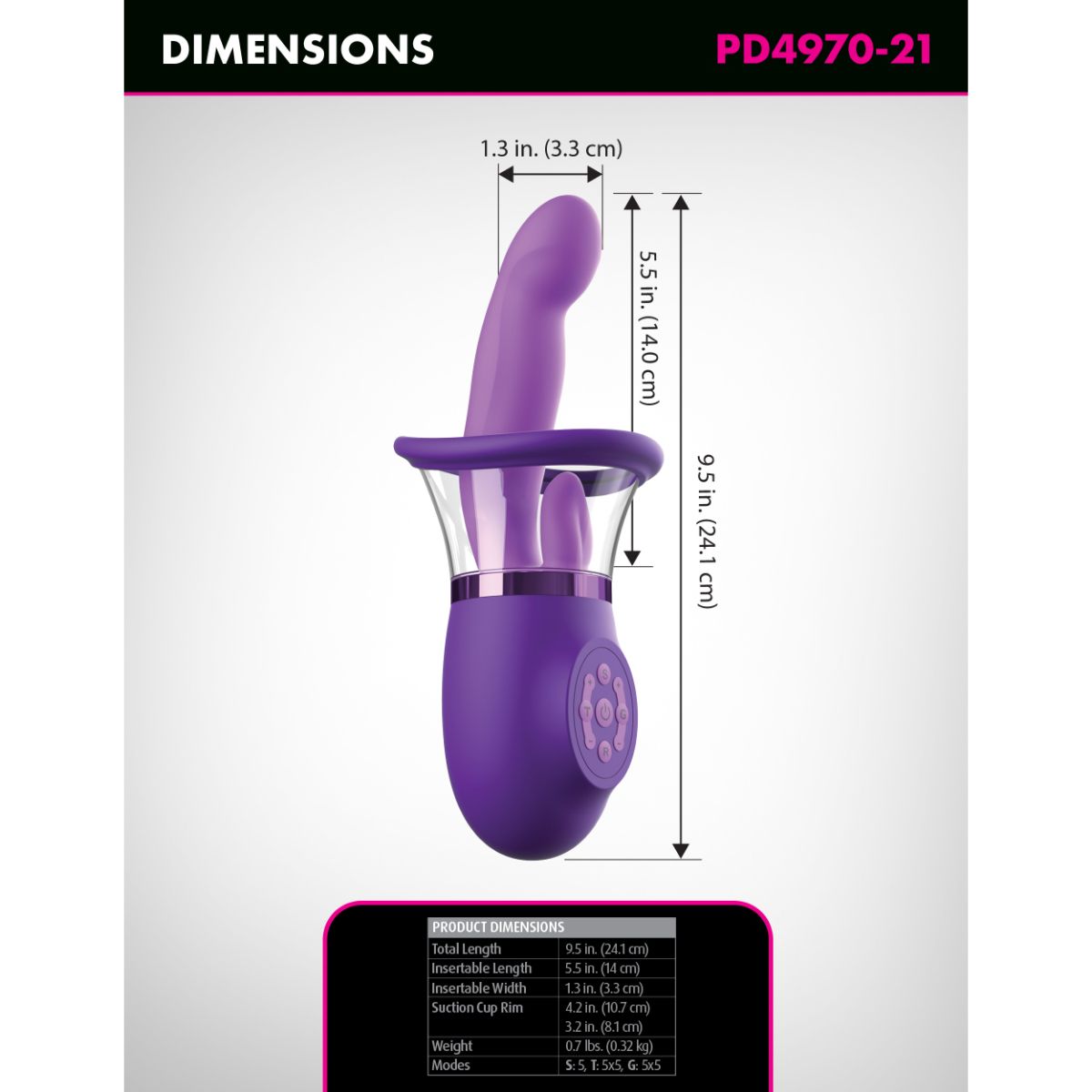 Fantasy For Her Ultimate Pleasure Pro Plus | Pipedream
