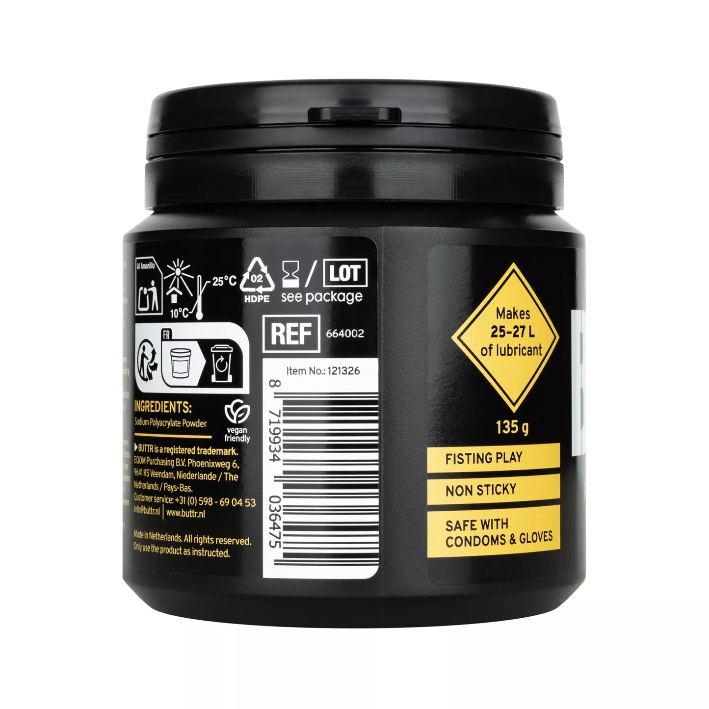 BUTTR - Powdered Lube Lubricant - 135g