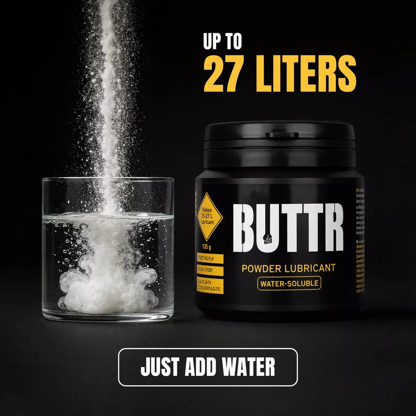 BUTTR - Powdered Lube Lubricant - 135g