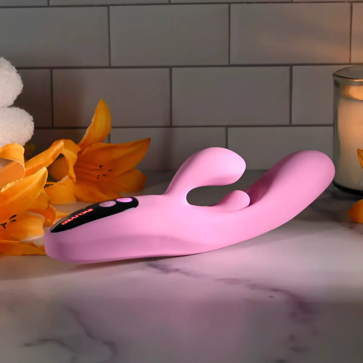 Evolved - Push The Button Vibrator - Pink