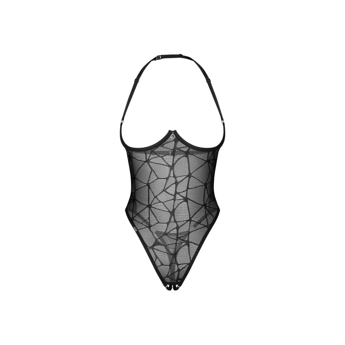 Obsessive - Olianna Teddy sem entrepernas - Preto