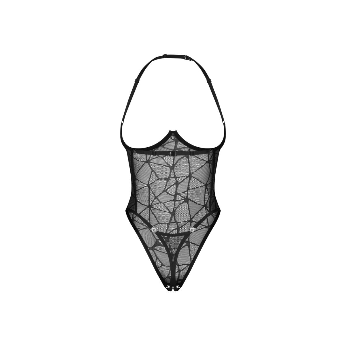 Olianna Crotchless Teddy | Obsessive