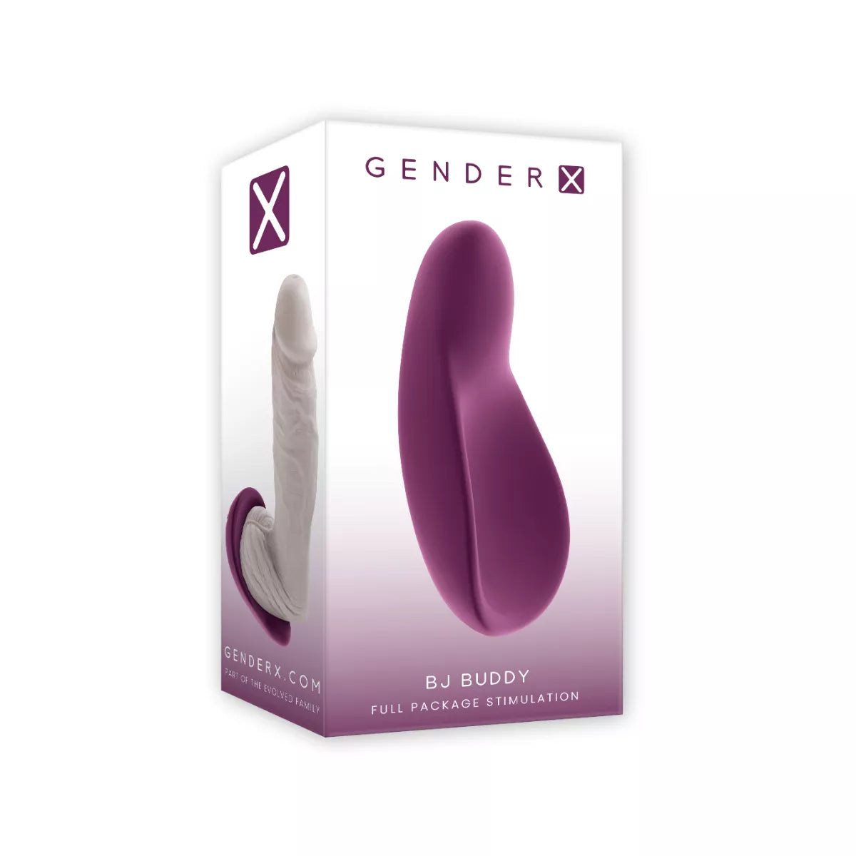 Género X - Vibrador BJ Buddy - Borgonha