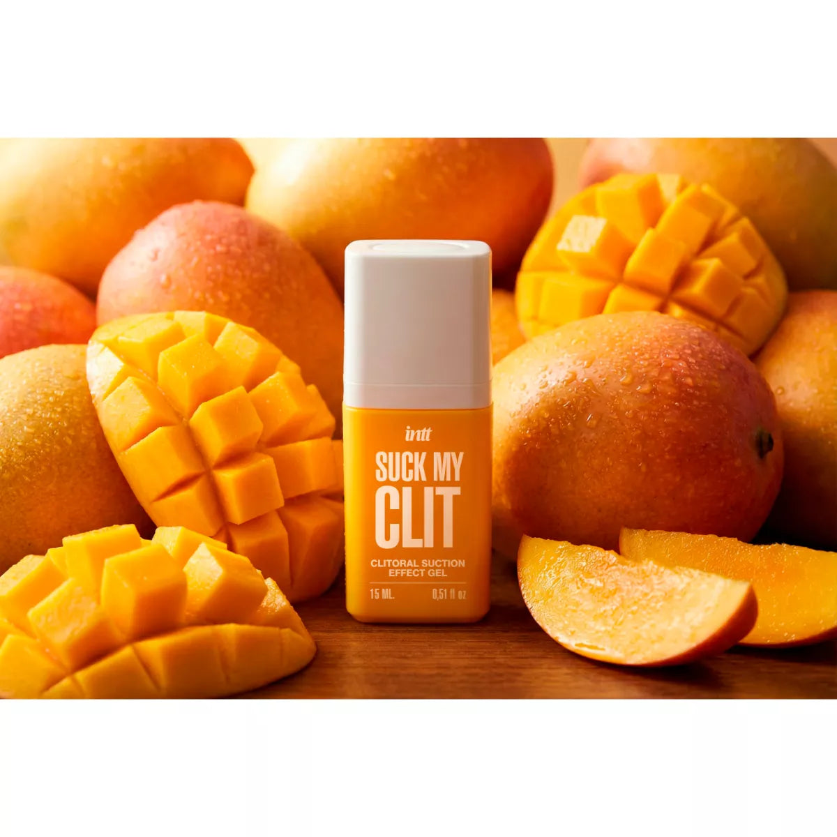 INTT - Suck My Clit Gel Tropical Mango - 15ml