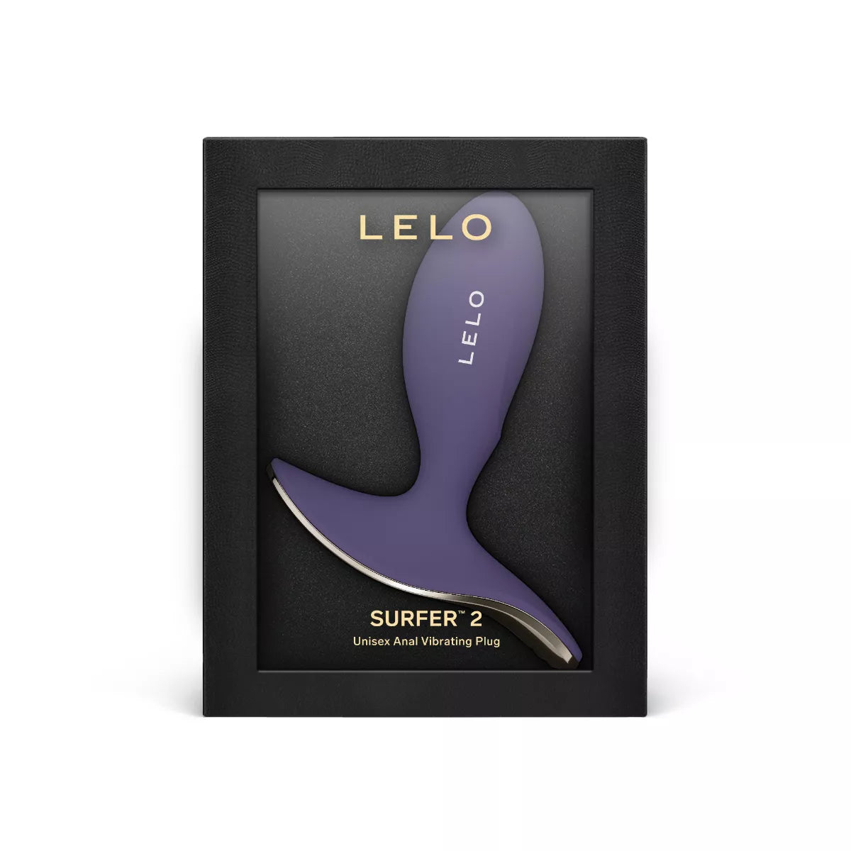 LELO - SURFER 2 Vibrating Anal Plug - Cyber Purple