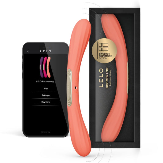 BOOMERANG Dual Vibrator Coral | LELO