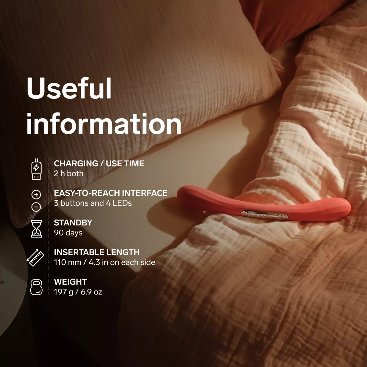 LELO - BOOMERANG Dual Vibrator - Purple