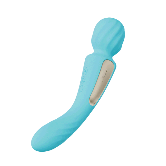 LELO - SWITCH Double Wand Vibrator - Aqua