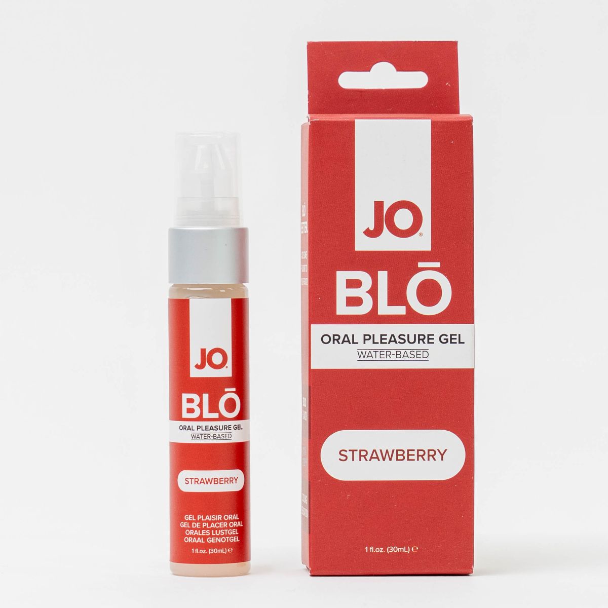 JO BLŌ Oral Pleasure Gel Strawberry 30ml | System JO