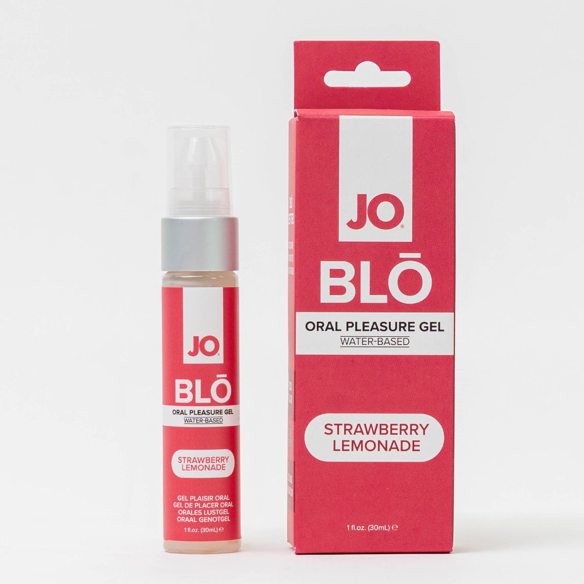 JO BLŌ Oral Pleasure Gel Strawberry Lemonade 30ml | System JO