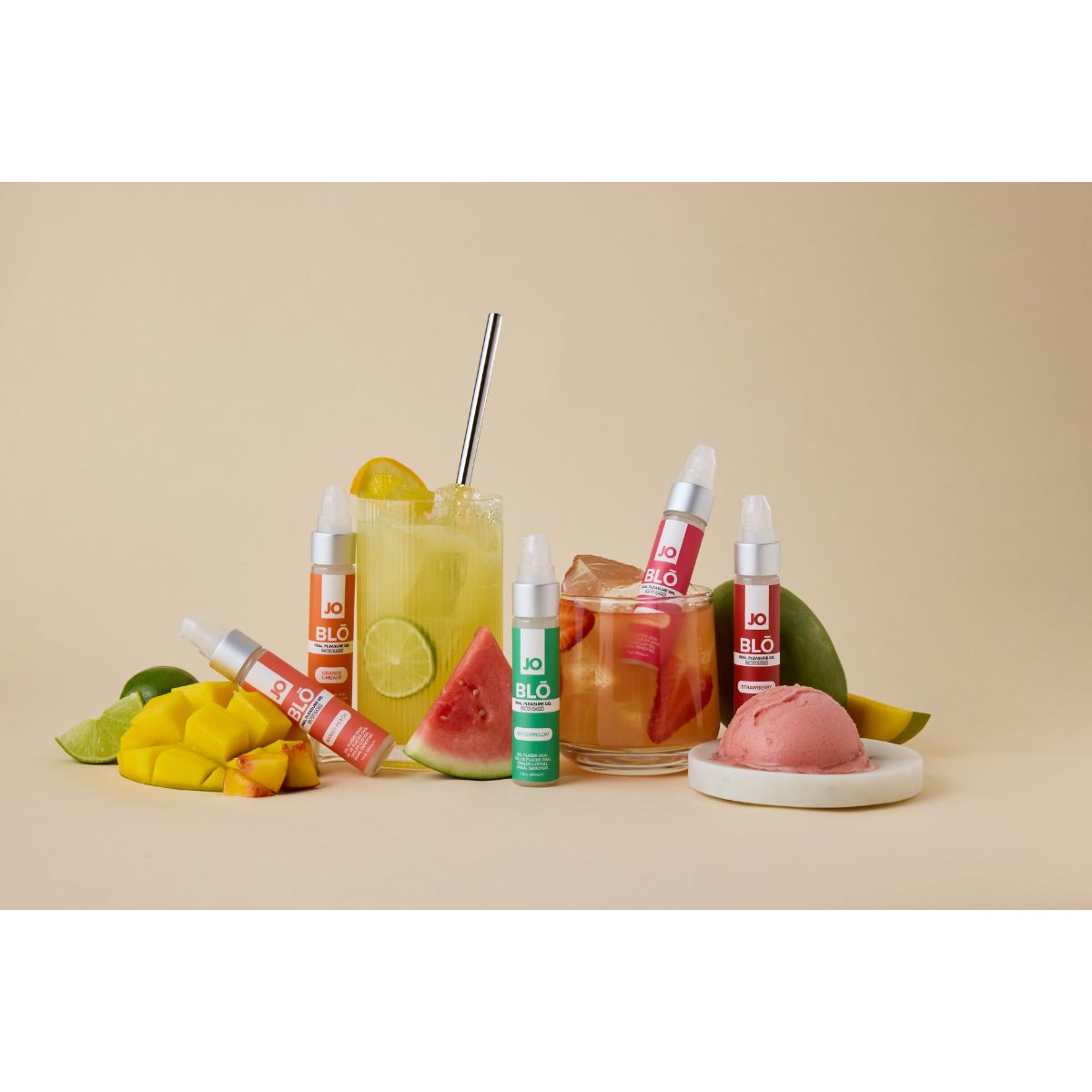 JO BLŌ Oral Pleasure Gel Strawberry Lemonade 30ml | System JO