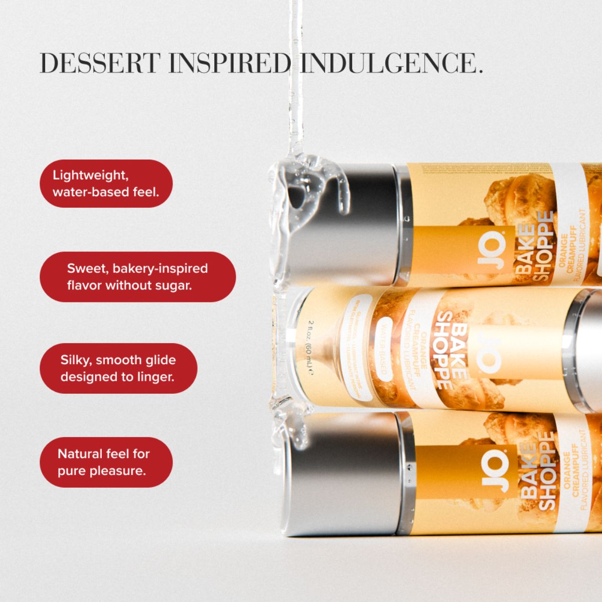 JO Bake Shoppe Orange Creampuff Lubricant 60ml | System JO