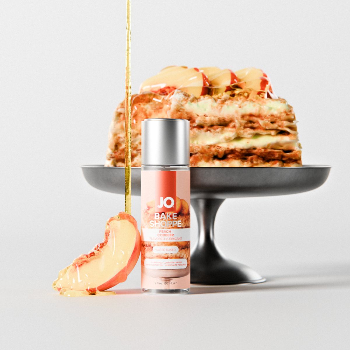 JO Bake Shoppe Peach Cobbler Lubricant 60ml | System JO