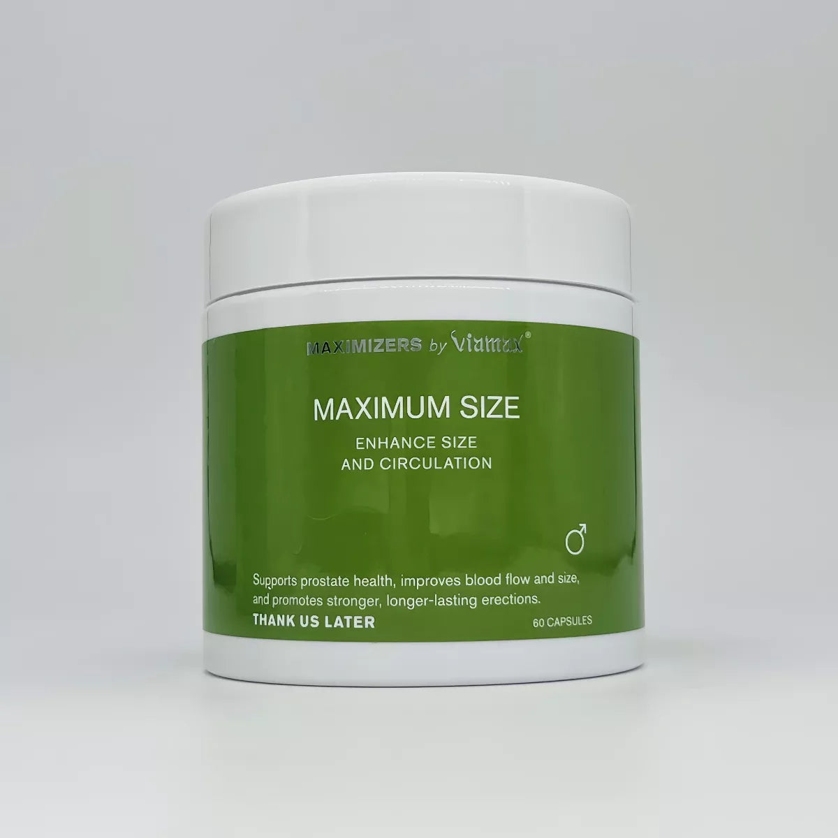 Maximizers by Viamax - Maximum Size - 60 Capsules