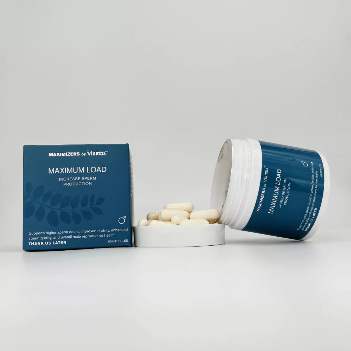 Maximizers by Viamax - Maximum Load - 60 Capsules