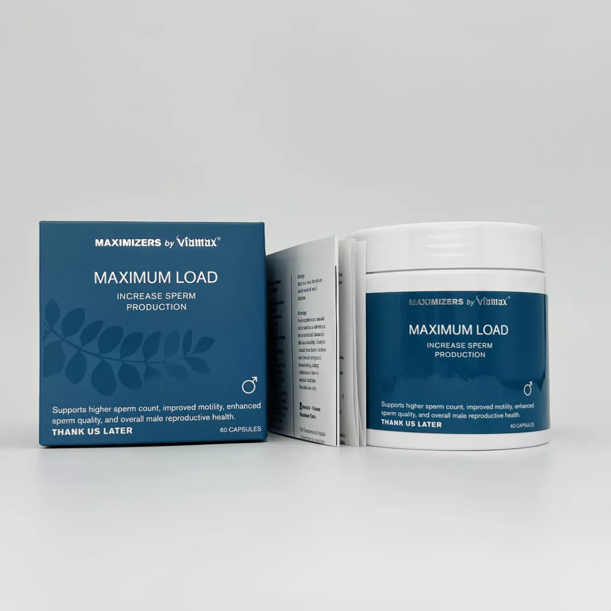 Maximizers by Viamax - Maximum Load - 60 Capsules