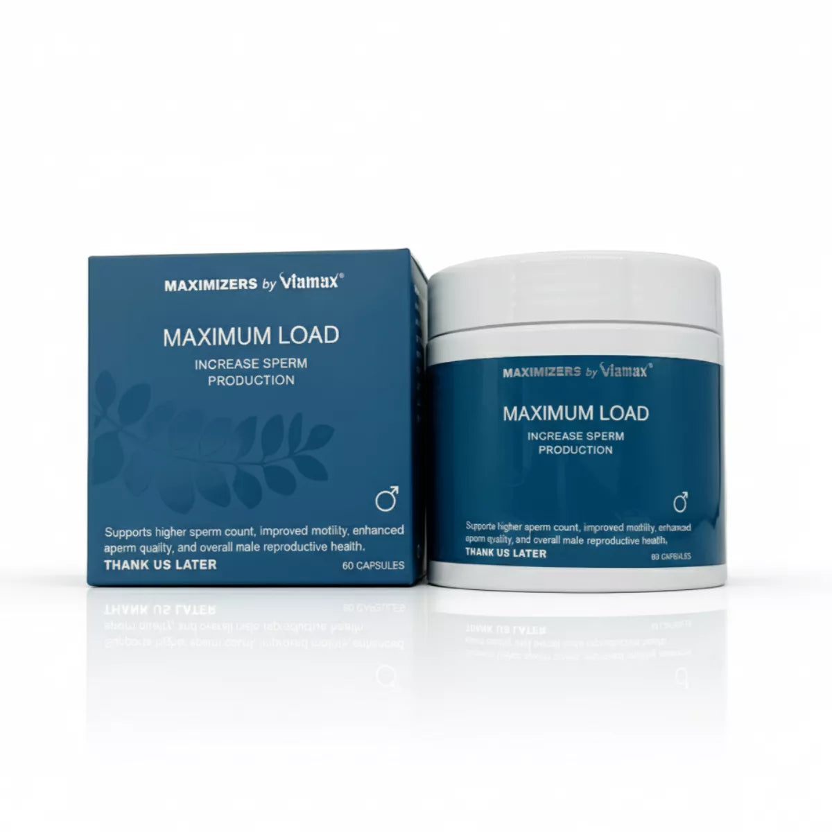 Maximizers by Viamax - Maximum Load - 60 Capsules