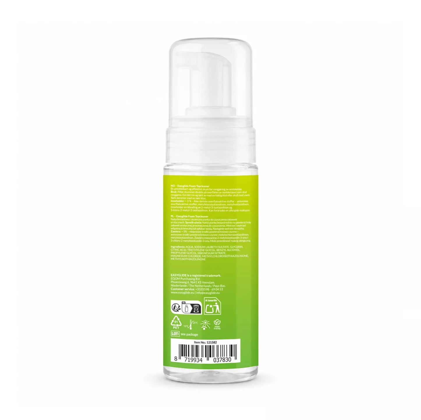 EasyGlide - Foam Toy Cleaner - 160 ml
