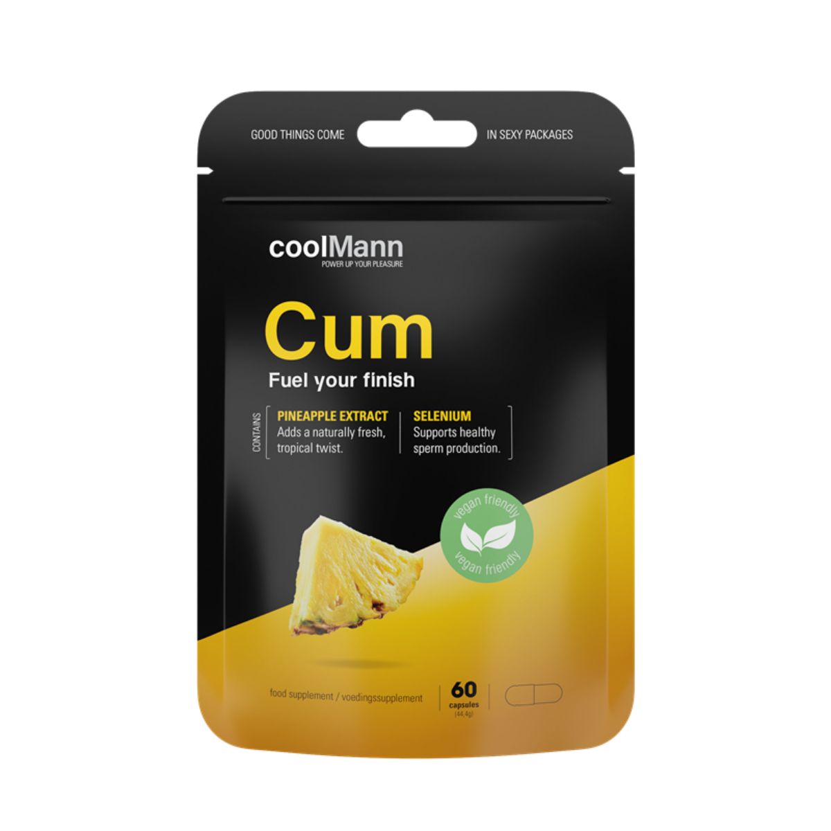 Cum Food Supplement Pineapple 60 pcs | Coolmann